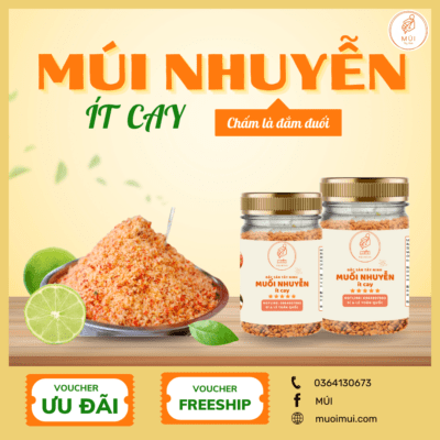 muoi nhuyen it cay 250gr