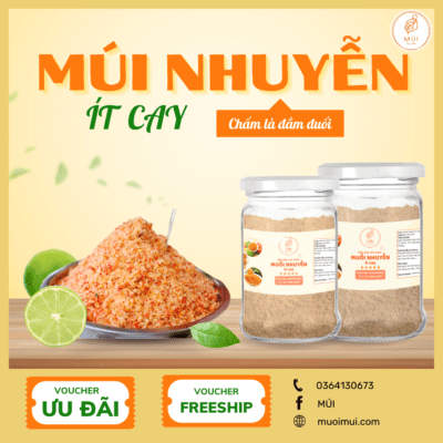 muoi nhuyen it cay 500gr