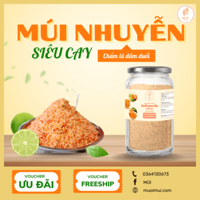 muoi nhuyen sieu cay 1kg