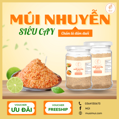 muoi nhuyen sieu cay 500gr